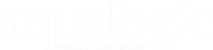 Aqualogic logo, white
